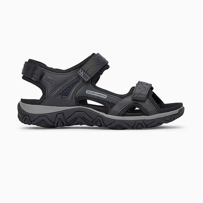 ALLROUNDER BY MEPHISTO WOMEN&#39;S SANDAL LARISA BLK LEATHER, Size: 7(US)