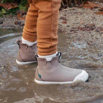 VESSI KIDS WEEKEND CHELSEA SNEAKER SHIITAKE BROWN