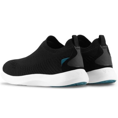 VESSI WOMEN'S EVERYDAY 2.0 SLIP-ONS SNEAKER ONYX BLACK
