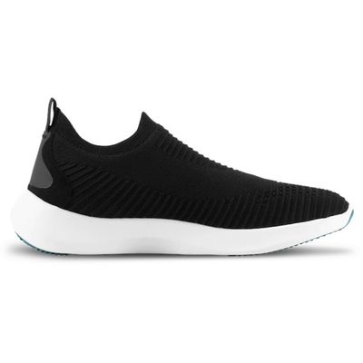 VESSI MEN'S EVERYDAY MOVE SLIP-ONS SNEAKER ONYX BLACK