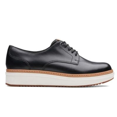 CLARKS WOMEN'S CASUAL SHOE TEADALE RHEA BLACK