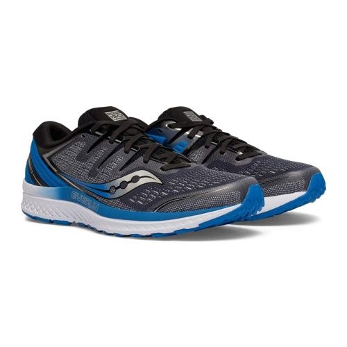 SAUCONY MNE&#39;S GUIDE ISO 2 BLUE ATHLETIC SHOE