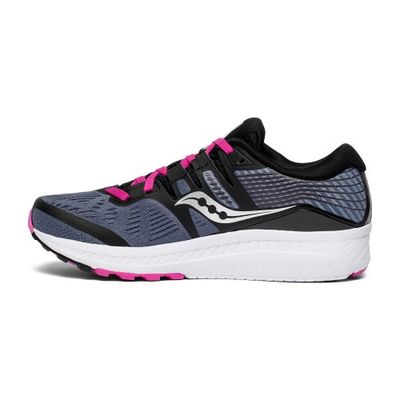 SAUCONY WOMEN'S RIDE ISO PURPLE ATHLETIC SHOE