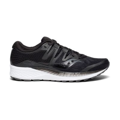 SAUCONY WOMEN'S RIDE ISO BLK ATHLETIC SHOE