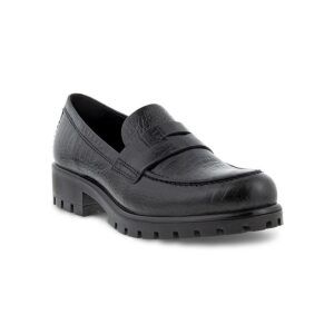 ECCO WOMEN'S MODTRAY LOAFER CASUAL SHOE BLACK