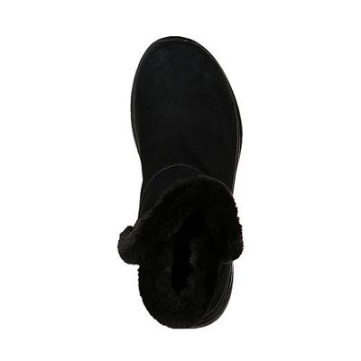 SKECHERS WOMEN'S WINTER BOOTS GO WALK ARCH FIT-CHERISH BLK WITHER BOOT