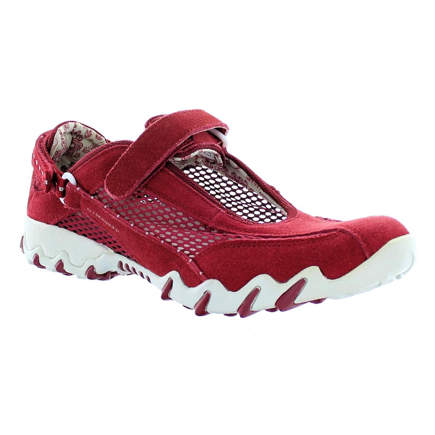 ALLROUNDER BY MEPHISTO WOMEN&#39;S SANDAL NIRO RED, Size: 5.5(US)