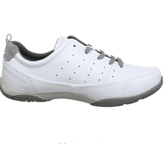 ALLROUNDER BY MEPHISTO WOMEN&#39;S SAMBIA WHITE ATHLETIC SHOE, Size: 10.5(US)
