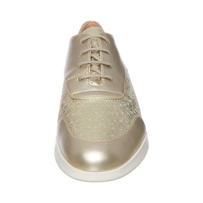 GEOX WOMEN'S ARJOLA GOLD CASUAL SHOE