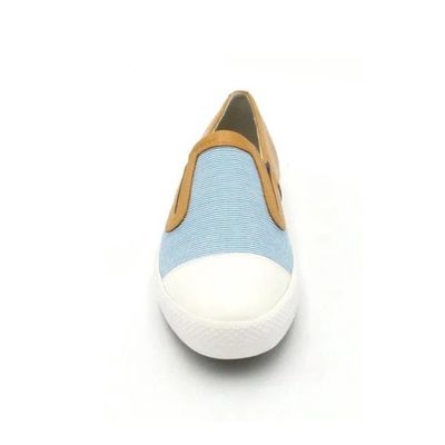 GEOX WOMEN'S CANVAS GIYO BLUE CASUAL SHOE