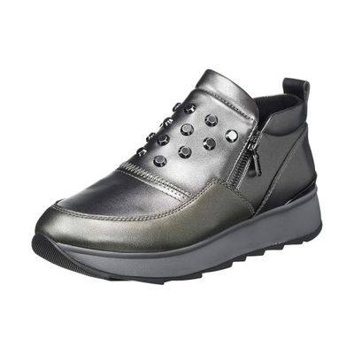 GEOX WOMEN'S CASUAL SHOE D GENDRY DK GREY