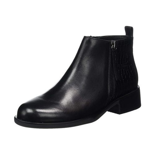 GEOX WOMEN&#39;S DRESS BOOT RESIA ANKLE BLK