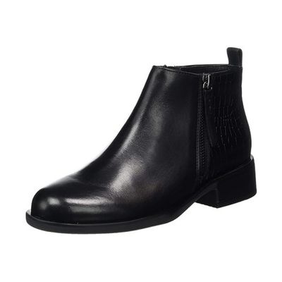 GEOX WOMEN'S DRESS BOOT RESIA ANKLE BLK