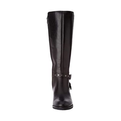 GEOX WOMEN'S FELICITY BLK TALL CASUAL BOOT WATERPROOF