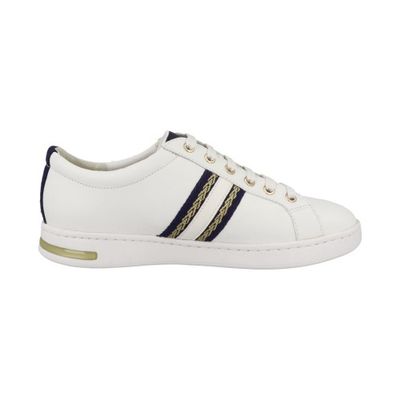 GEOX WOMEN'S CASUAL SHOE JAYSEN WHITE