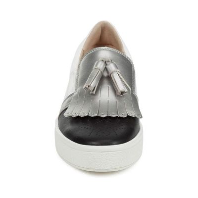 GEOX WOMEN'S CASUAL SHOE LEELÙ WHITE