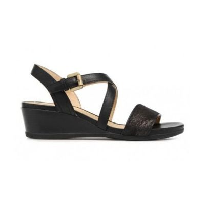 GEOX WOMEN'S SANDAL MARYKARMEN BLK