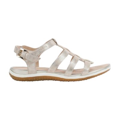 GEOX WOMEN'S SANDAL VEGA METAL