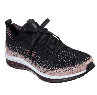 SKECHERS WOMEN&#39;S SWEET SUNSET BLACK ALTHLETIC SHOES, Size: 5.5(US)