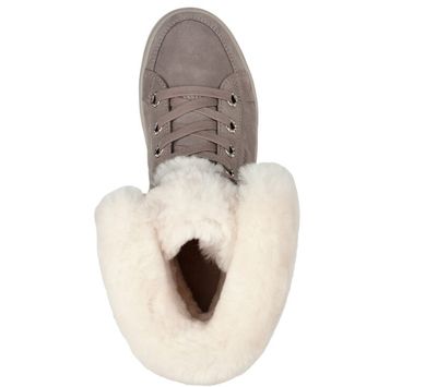 SKECHERS WOMEN'S STREET CLEAT TAUPE WITHER BOOT