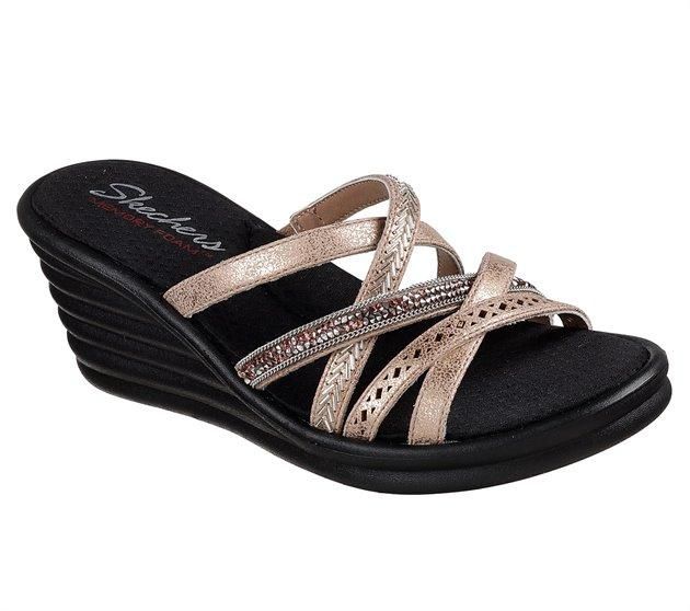 SKECHERS WOMEN&#39;S SANDAL RUMBLERS RSGD, Size: 6(US)