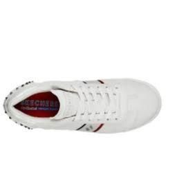 SKECHERS WOMEN'S PHOENIX-STUD SPANGLED OFF WHITE CASUAL SHOES