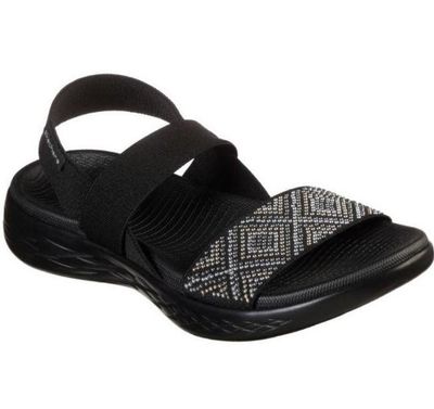 SKECHERS WOMEN&#39;S ON THE GO 600 GLITZY SANDAL