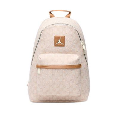 AIR JORDAN 23 MONOGRAM BACKPACK COCONUT MILK BROWN