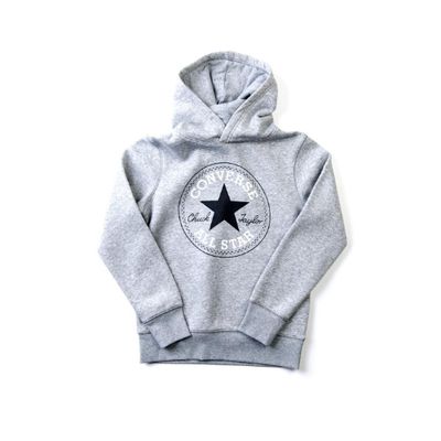 CONVERSE BOY&#39;S YOUTH FLEECE CHUCK TAYLOR PATCH CORE HOODIE