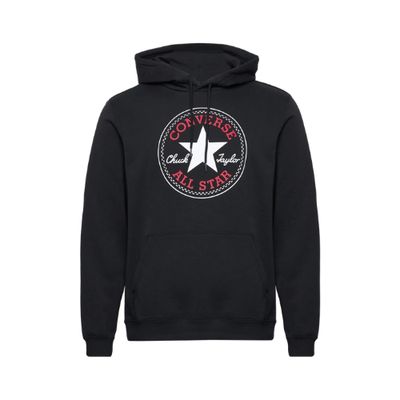 CONVERSE KIDS UNISEX HOODIE GO-TO ALL STAR PATCH BLACK