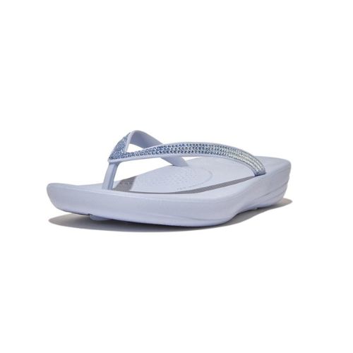 FITFLOP WOMEN&#39;S IQUSHION OMBRÉ SPARKLE FLIP-FLOPS SLIPPER, Size: 5(US)
