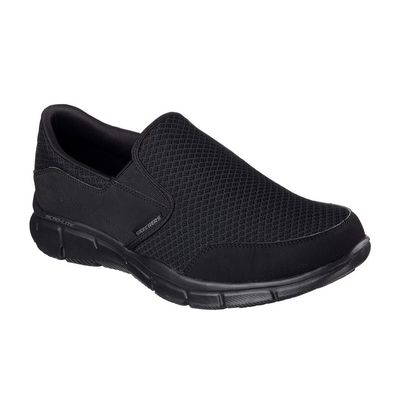 SKECHERS MEN'S EQUALIZER BBK WIDE ATHLETIC SHOE