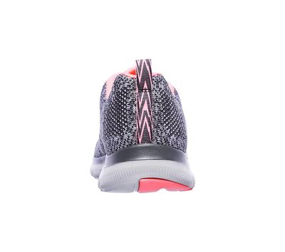 SKECHERS GIRL'S APPEAL HIGH ENERGY CORAL CASUAL SHOES