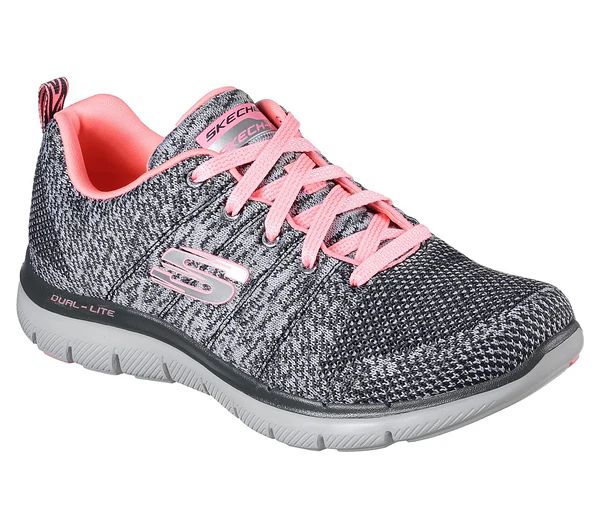 SKECHERS GIRL&#39;S APPEAL HIGH ENERGY CORAL CASUAL SHOES, Size: 13 Toddler(US)