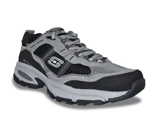 SKECHERS MEN&#39;S VIGOR 2.0 TRAIT SNEAKER - EXTRA WIDE WIDTH CASUAL SHOES, Size: 11(US)