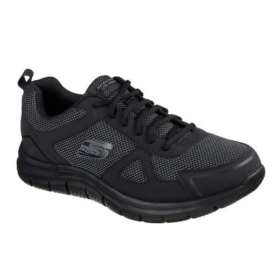 SKECHERS MEN'S TRACK BUCOLO BLK CASUAL SHOES