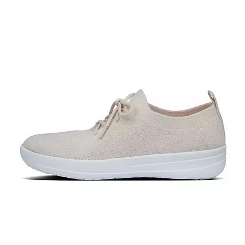 FITFLOP WOMEN&#39;S F-SPORTY UBERKNIT ATHLETIC SHOE METALLIC MINK