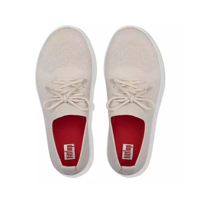 FITFLOP WOMEN'S F-SPORTY UBERKNIT ATHLETIC SHOE METALLIC MINK