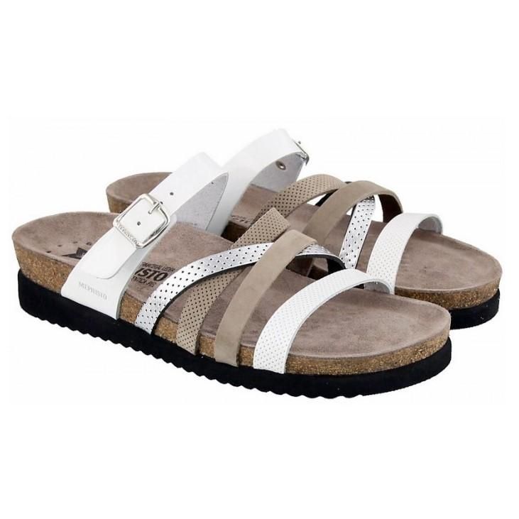 MEPHISTO WOMEN&#39;S  SANDAL HULEDA WHT, Size: 7(US)