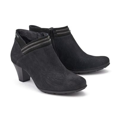 MEPHISTO WOMEN'S WINTER BOOTS BRITIE BLK SNAKE