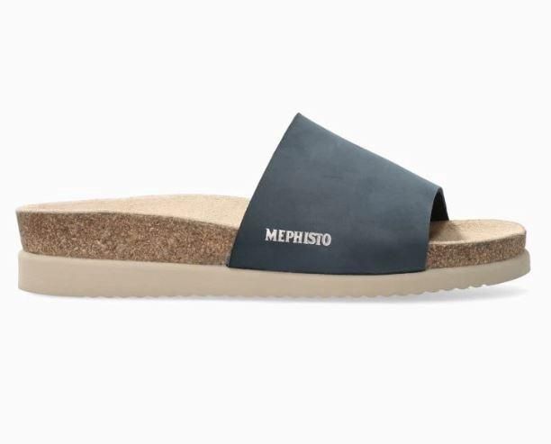 MEPHISTO WOMEN&#39;S HANIK SLIPPER NAVY, Size: 7(US)
