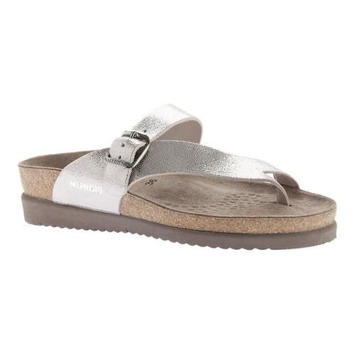 MEPHISTO WOMEN&#39;S HELEN SANDAL SILIVER, Size: 6(US)