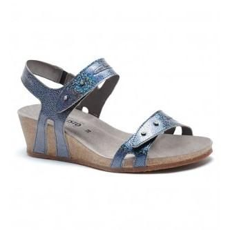 MEPHISTO WOMEN&#39;S SANDAL MINOA NAVY, Size: 8(US)