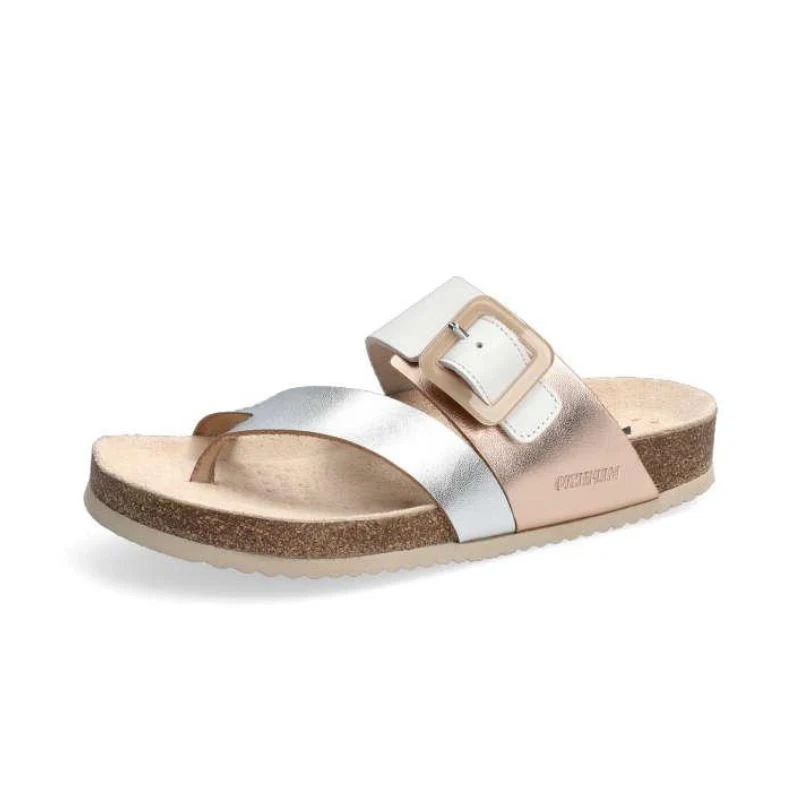 MEPHISTO WOMEN&#39;S SANDAL MADELINE MULE SILVER, Size: 8(US)