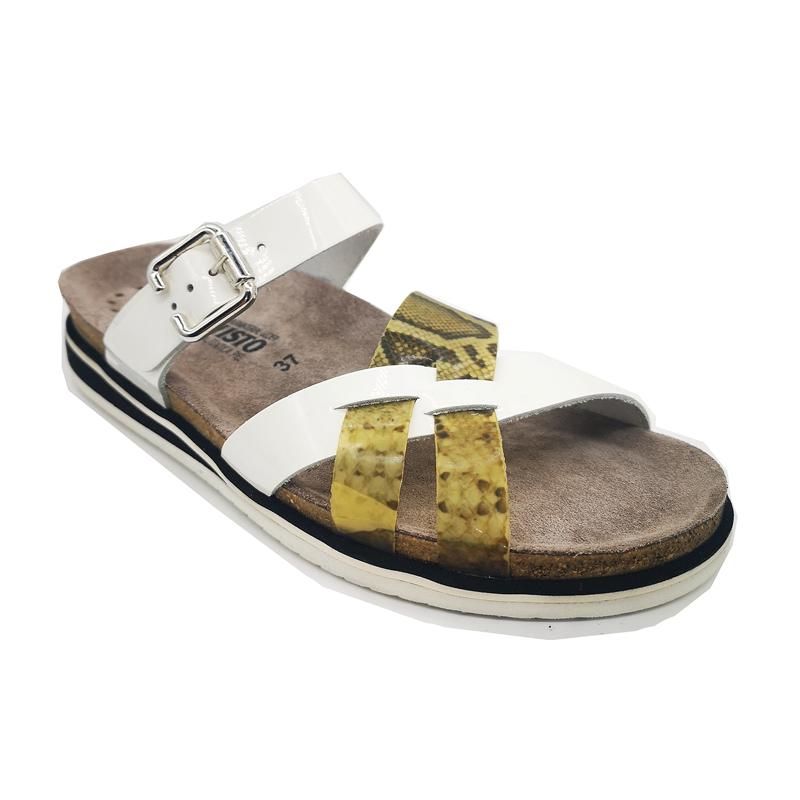 MEPHISTO WOMEN&#39;S SUZAN SANDAL WHT, Size: 37(EU)