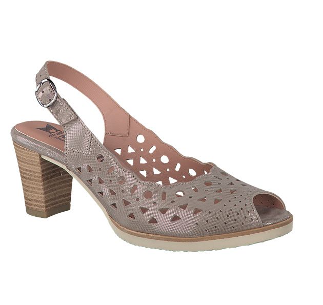 MEPHISTO WOMEN&#39;S SANDAL SOLANGE PERF CAMEL, Size: 5.5(US)