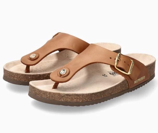 MEPHISTO WOMEN&#39;S SANDAL MELINDA CAMEL, Size: 10(US)