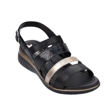 MEPHISTO WOMEN&#39;S SANDAL KALISTA BLK, Size: 39(EU)