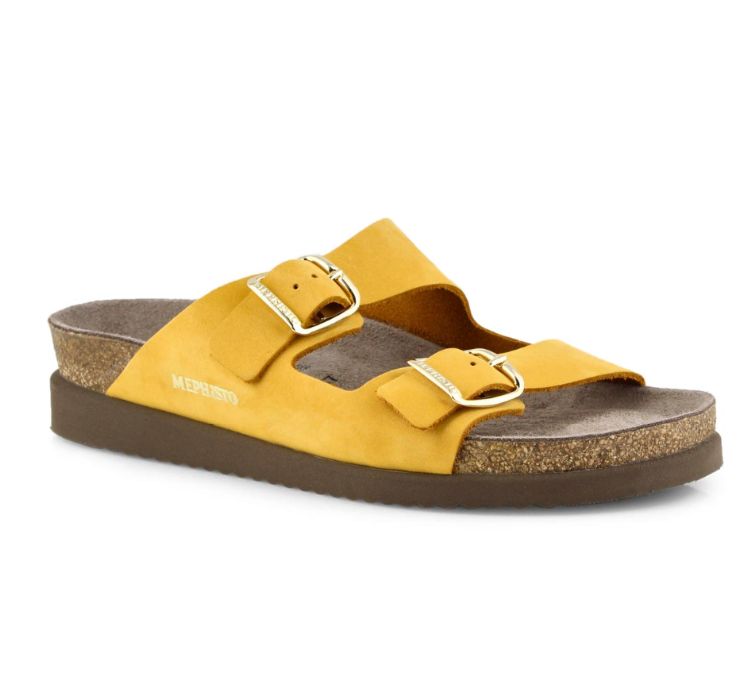 MEPHISTO WOMEN&#39;S SANDAL HARMONY OCHRE, Size: 8(US)
