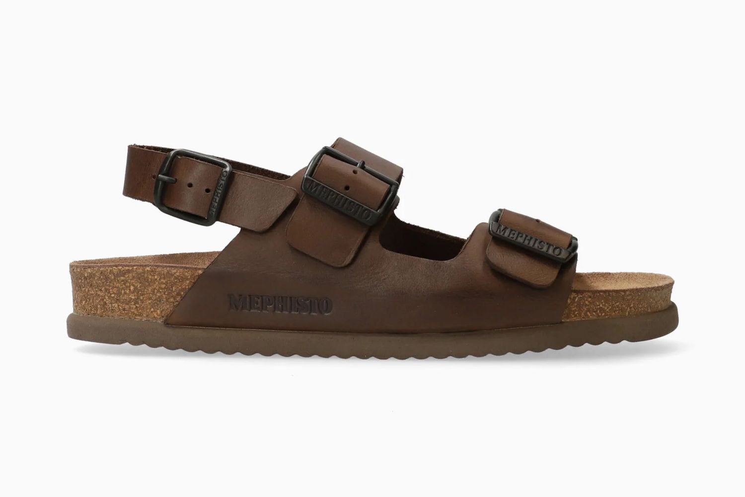 MEPHISTO WOMEN&#39;S NARDO SANDAL DARK BROWN, Size: 11(US)